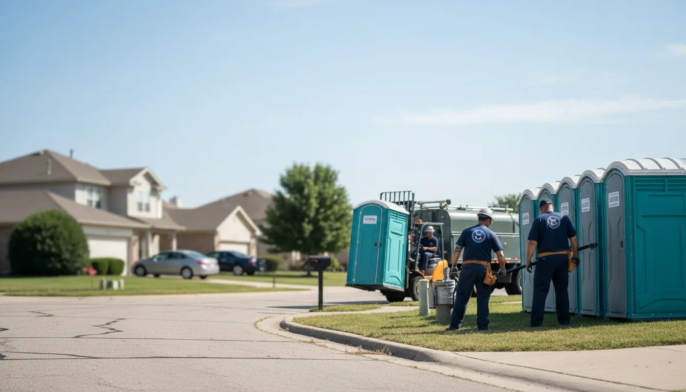 Porta Potty Rental in Cuero, TX near me